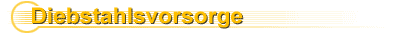 Diebstahlsvorsorge